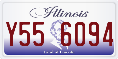 IL license plate Y556094
