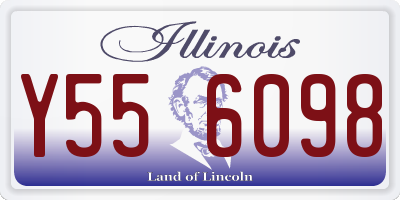 IL license plate Y556098