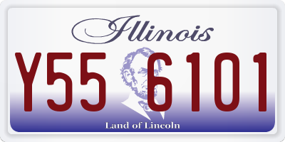 IL license plate Y556101