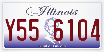 IL license plate Y556104