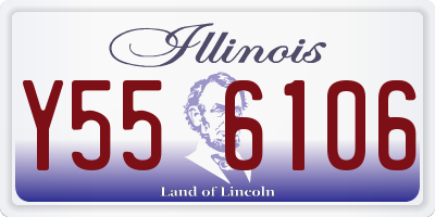 IL license plate Y556106