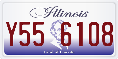 IL license plate Y556108