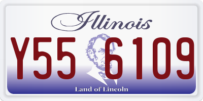 IL license plate Y556109
