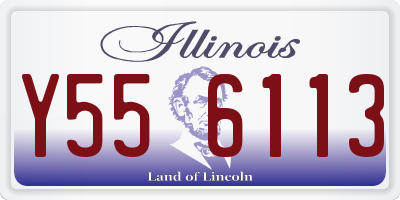 IL license plate Y556113