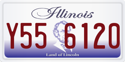 IL license plate Y556120