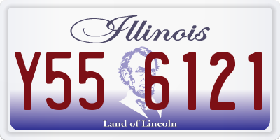 IL license plate Y556121