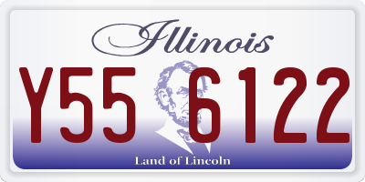 IL license plate Y556122