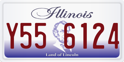 IL license plate Y556124