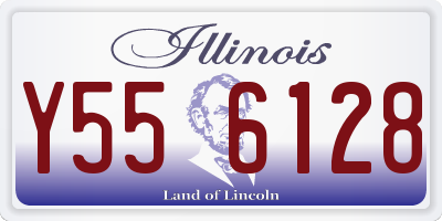 IL license plate Y556128