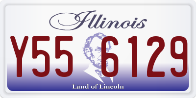 IL license plate Y556129