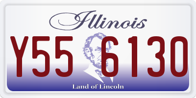 IL license plate Y556130