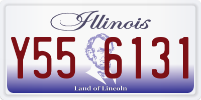 IL license plate Y556131