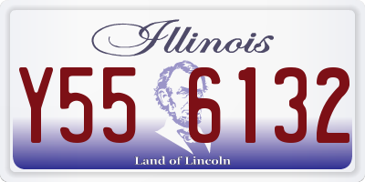 IL license plate Y556132