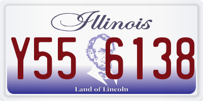 IL license plate Y556138