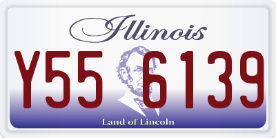 IL license plate Y556139
