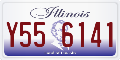 IL license plate Y556141