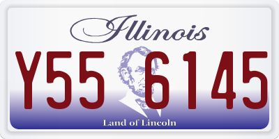 IL license plate Y556145