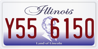 IL license plate Y556150