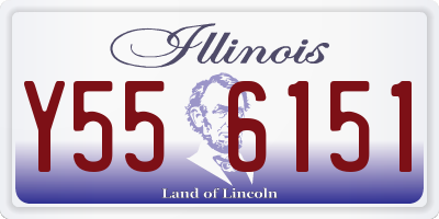 IL license plate Y556151