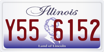 IL license plate Y556152