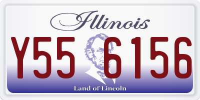 IL license plate Y556156