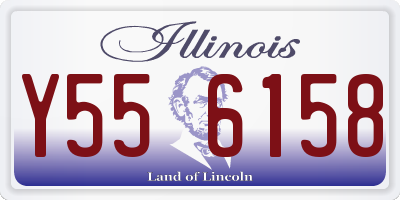 IL license plate Y556158