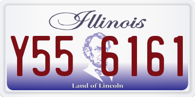 IL license plate Y556161
