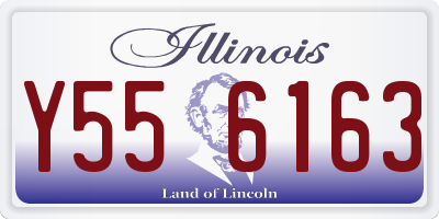 IL license plate Y556163