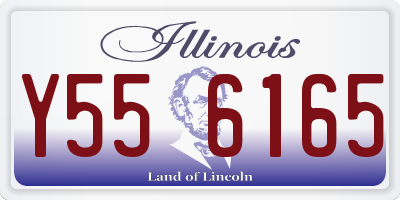 IL license plate Y556165