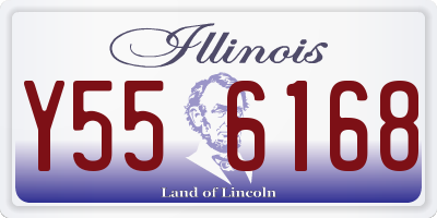 IL license plate Y556168