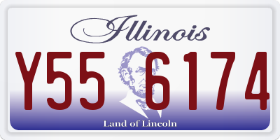 IL license plate Y556174
