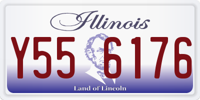 IL license plate Y556176