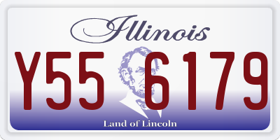IL license plate Y556179