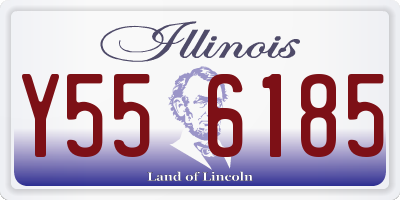 IL license plate Y556185