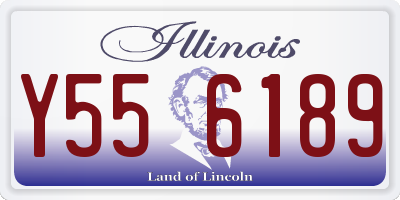 IL license plate Y556189