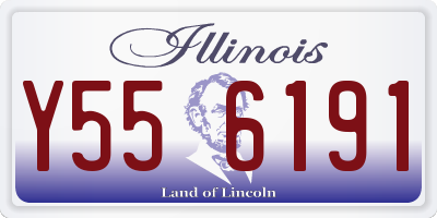 IL license plate Y556191