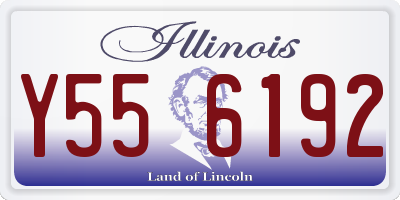 IL license plate Y556192