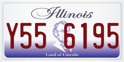 IL license plate Y556195