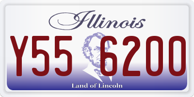 IL license plate Y556200