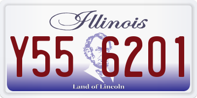 IL license plate Y556201