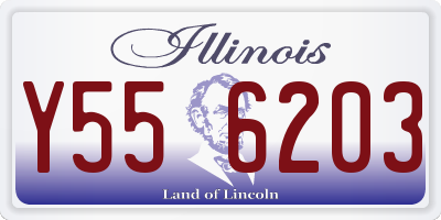 IL license plate Y556203