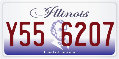 IL license plate Y556207