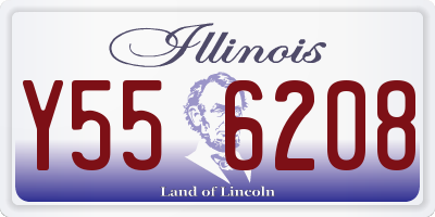 IL license plate Y556208