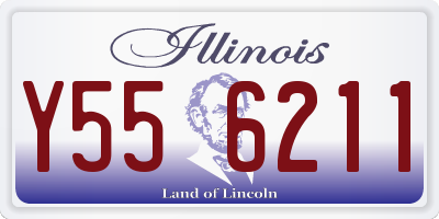 IL license plate Y556211