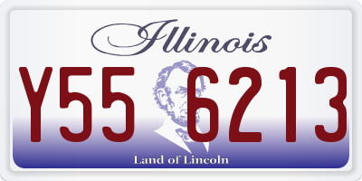 IL license plate Y556213