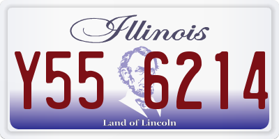IL license plate Y556214
