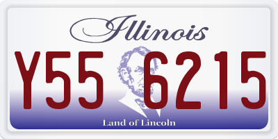 IL license plate Y556215
