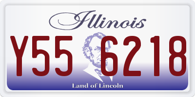 IL license plate Y556218
