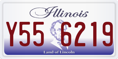 IL license plate Y556219