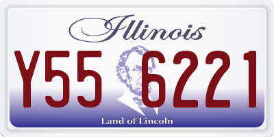 IL license plate Y556221